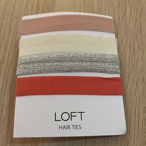 NWT Loft x Kitsch Hair ties pack of 4 (was originally 5, but I kept 1)